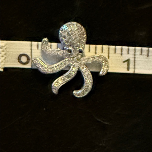 Sterling Silver Octopus Pendant - Picture 4 of 4